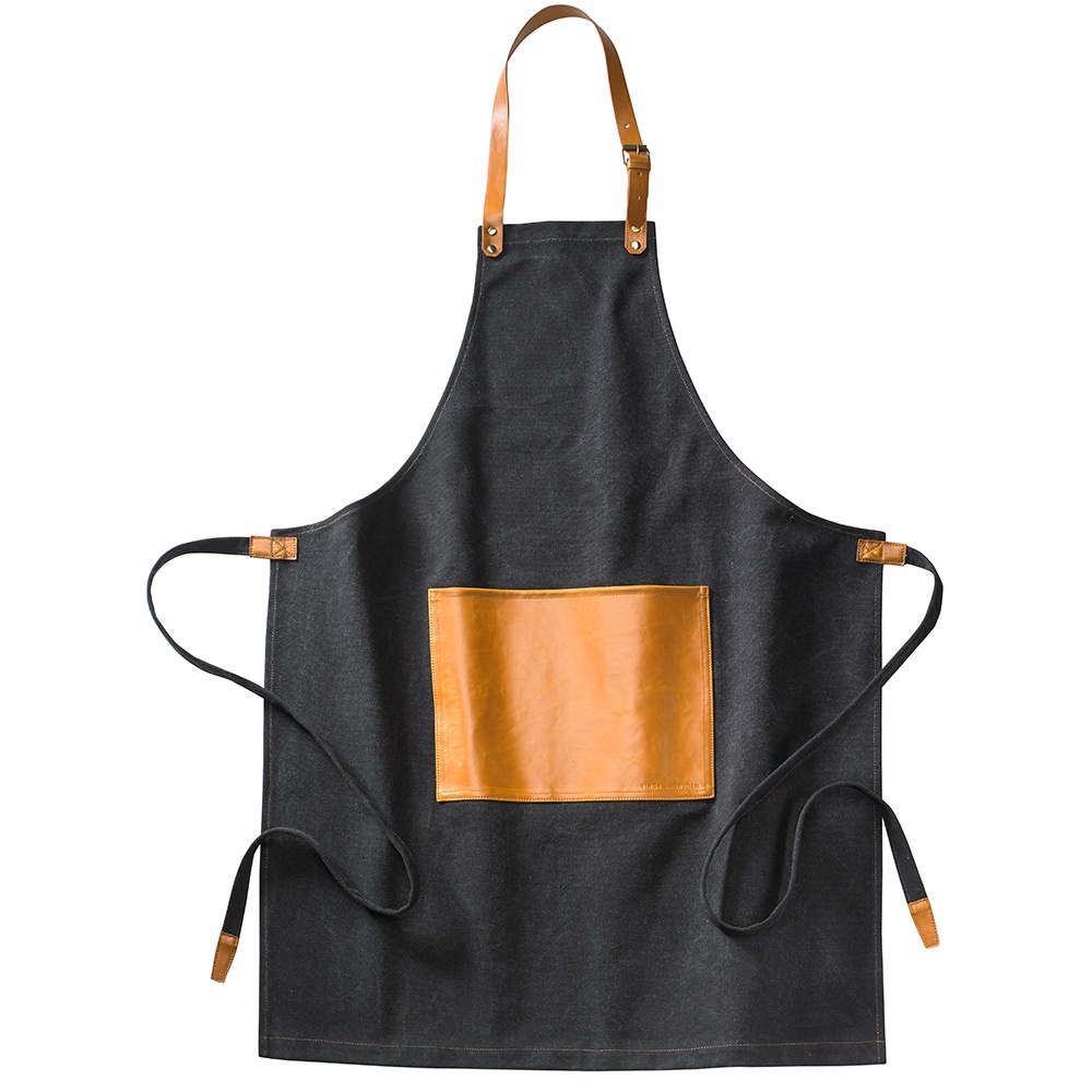 Logotrade promotional giveaway picture of: Asado Apron Black