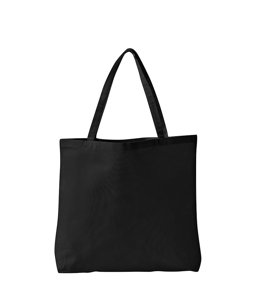 Logo trade promotional product photo of: Canvas bag GOTS, black