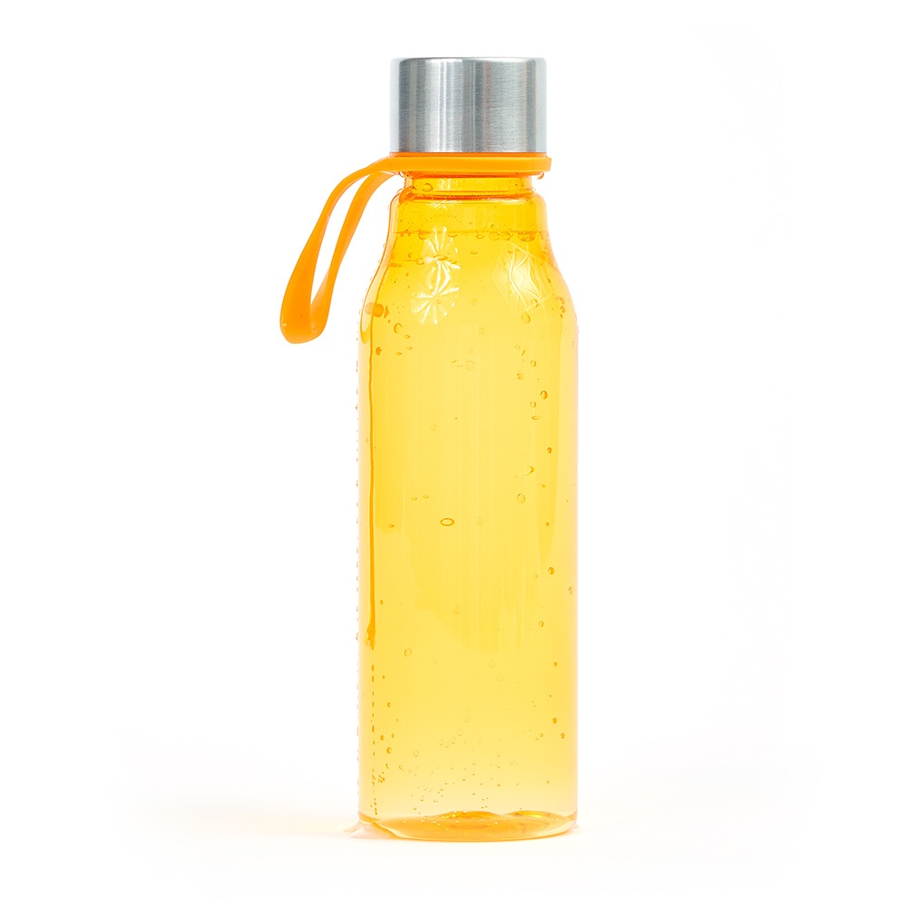 Logo trade business gifts image of: Water bottle Lean, orange