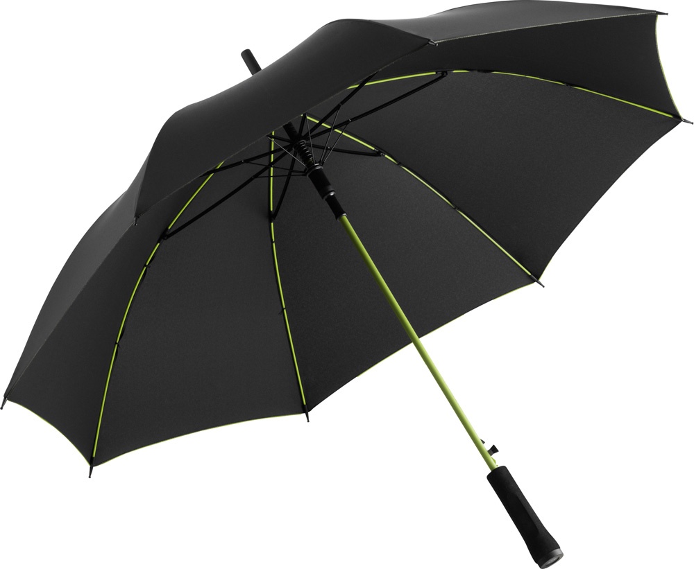 Logotrade promotional gift image of: AC regular umbrella Colorline black/green