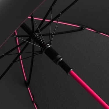 Logotrade promotional gift image of: AC regular umbrella Colorline, black/pink