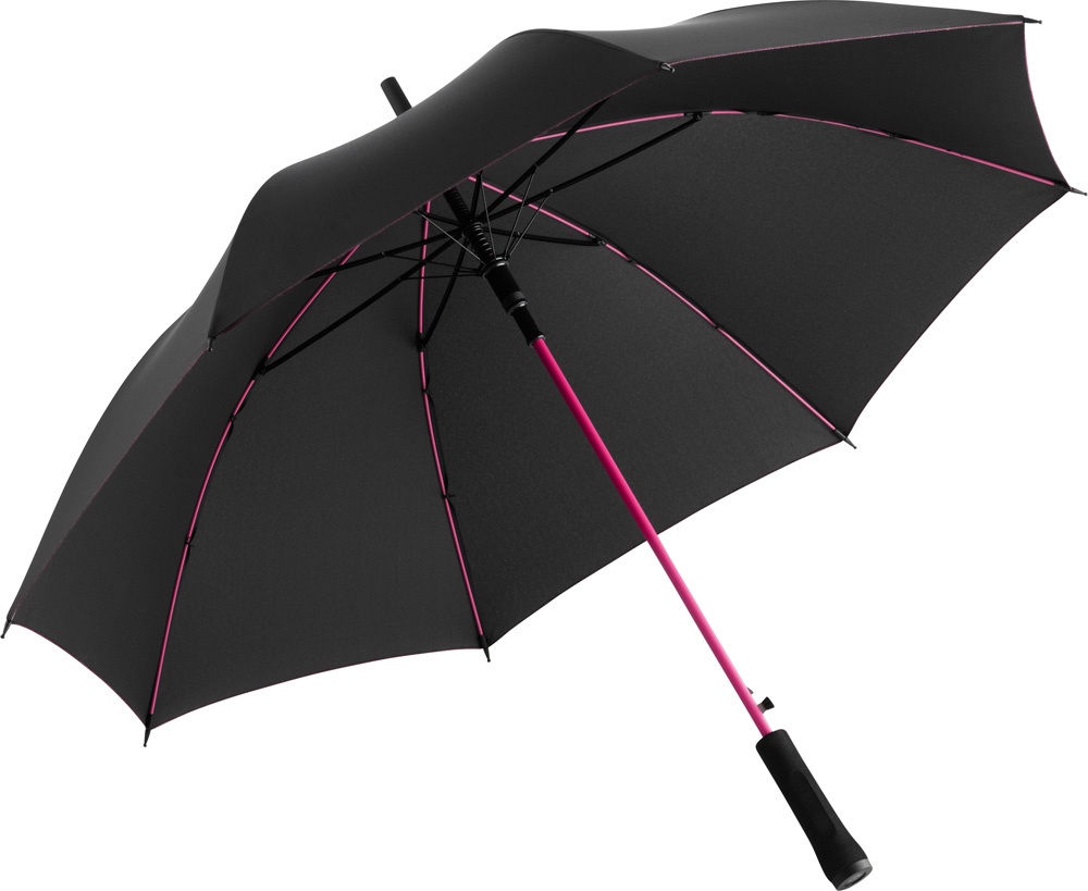 Logotrade business gifts photo of: AC regular umbrella Colorline, black/pink
