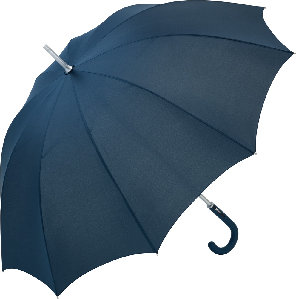Logo trade advertising product photo of: Midsize umbrella ALU-LIGHT10, dark blue