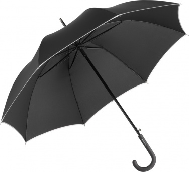 Logo trade promotional item photo of: AC alu midsize umbrella Windmatic, nlack
