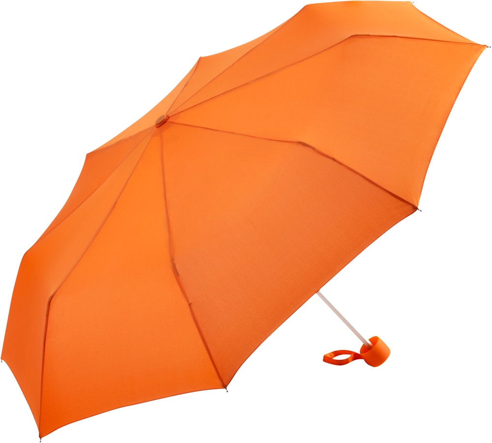 Logo trade business gift photo of: Windproof Alu mini umbrella, 5008, orange