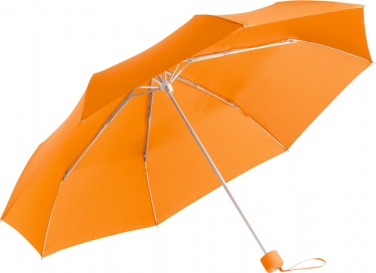 Logo trade corporate gifts picture of: Windproof Alu mini umbrella, 5008, orange