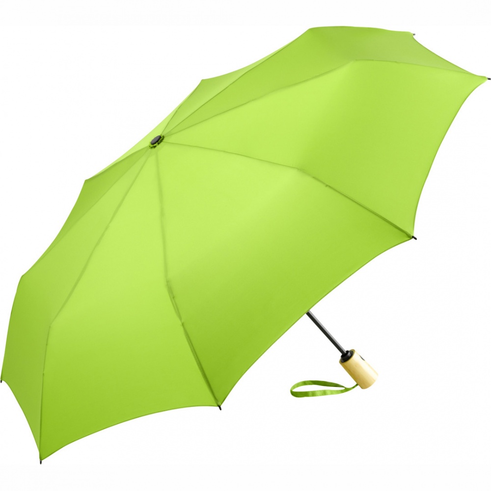 Logo trade promotional gifts image of: AOC mini umbrella ÖkoBrella 5429, Green