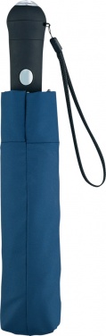 Logo trade corporate gifts picture of: AC mini umbrella Safebrella® LED 5571, Blue