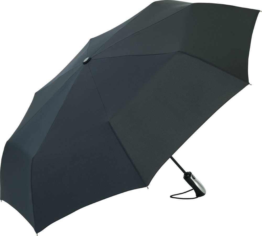 Logotrade promotional gifts photo of: AOC oversize mini umbrella Stormmaster, black