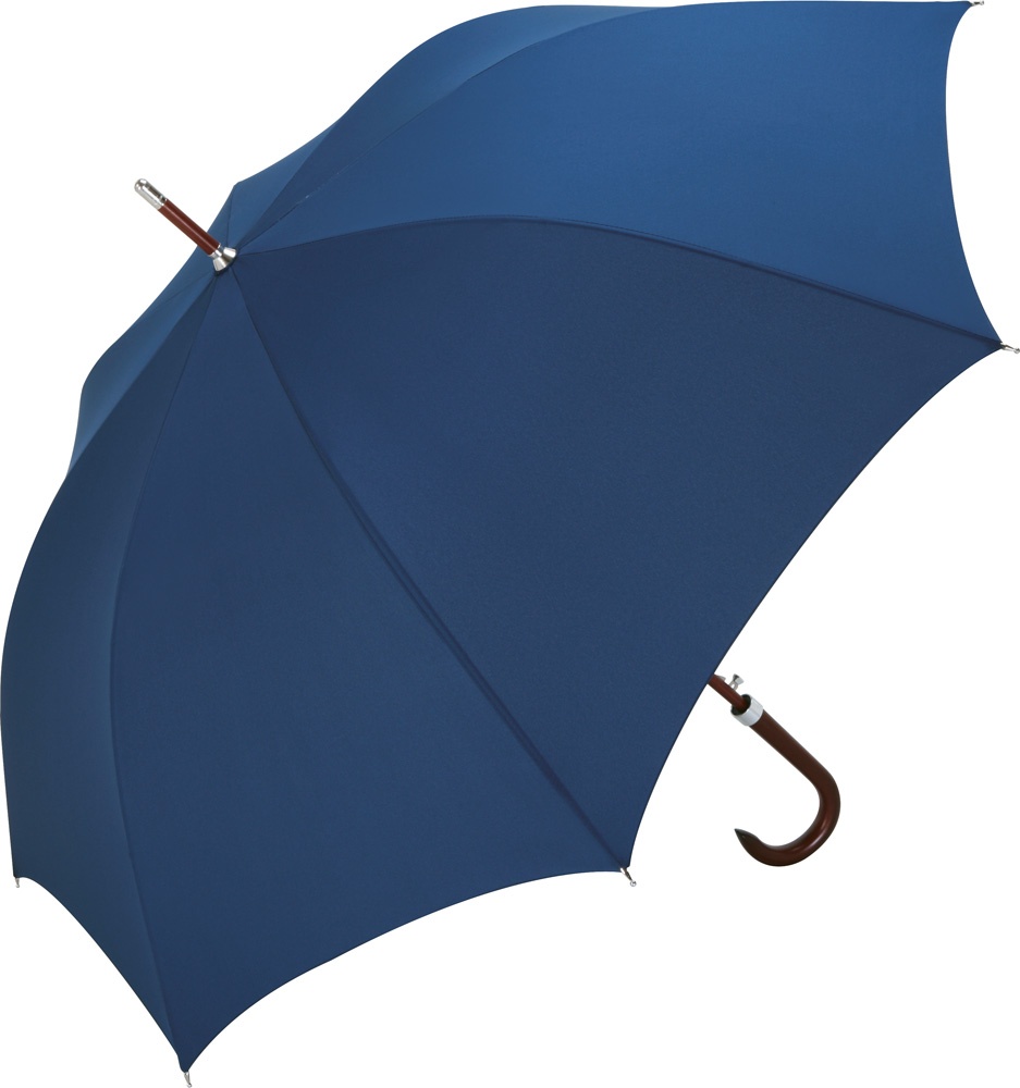 Logotrade promotional products photo of: AC woodshaft golf umbrella FARE®-Collection, Blue