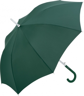 Logo trade promotional gifts image of: AC alu regular umbrella Windmatic Color, green