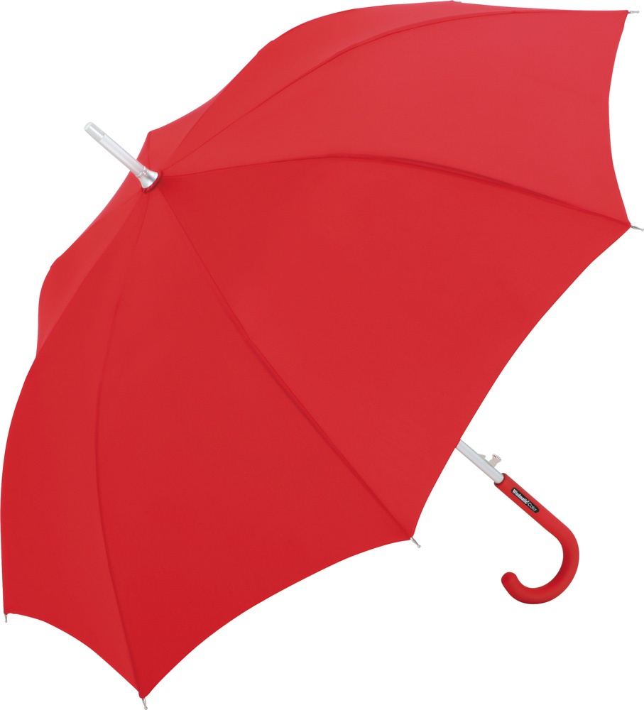 Logotrade promotional merchandise picture of: AC alu regular umbrella Windmatic, red