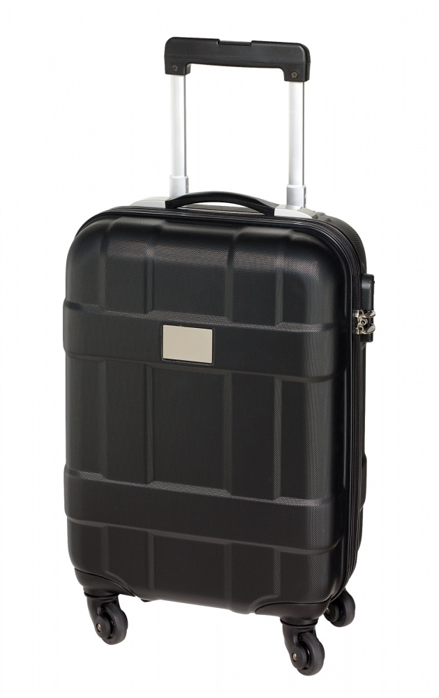 Logo trade advertising products picture of: Trolley-Boardcase Monza ABS, black