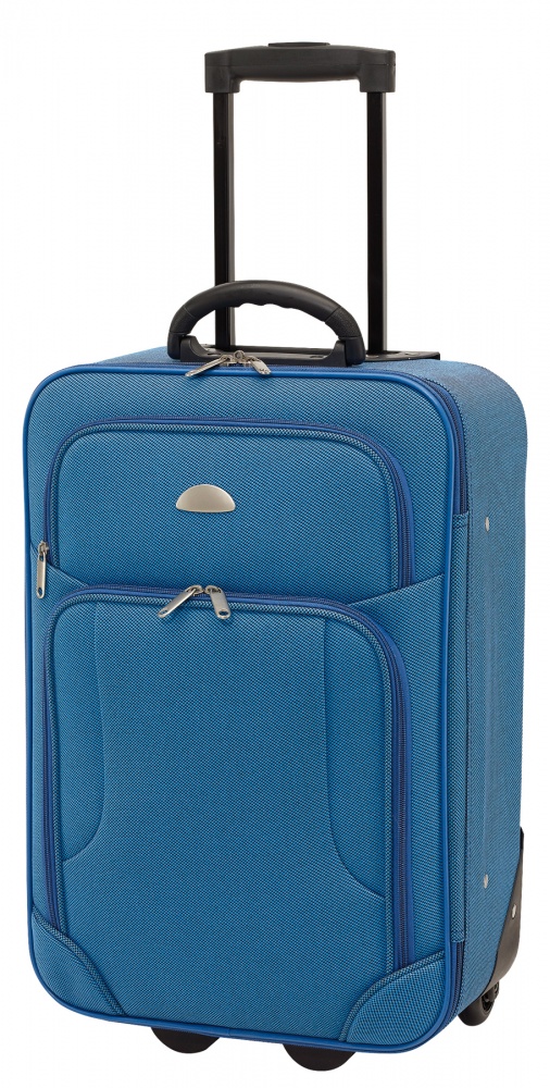 Logotrade advertising products photo of: Trolley-boardcase"Galway"1200D, blue