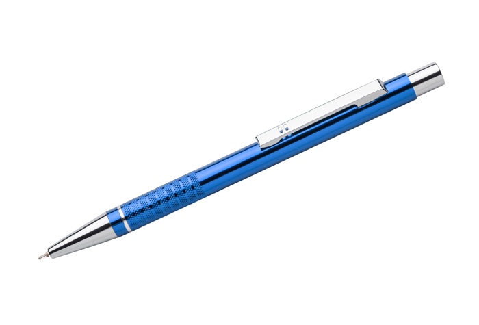 Logo trade promotional merchandise image of: Ballpoint pen Bonito, blue