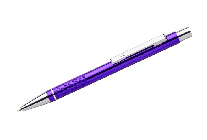 Logo trade promotional merchandise photo of: BonitoBallpoint pen, purple