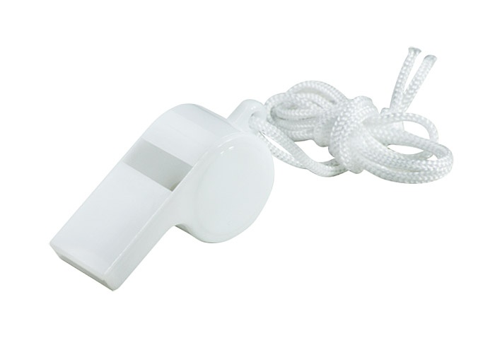 Logo trade promotional giveaway photo of: Whistle WIST, white