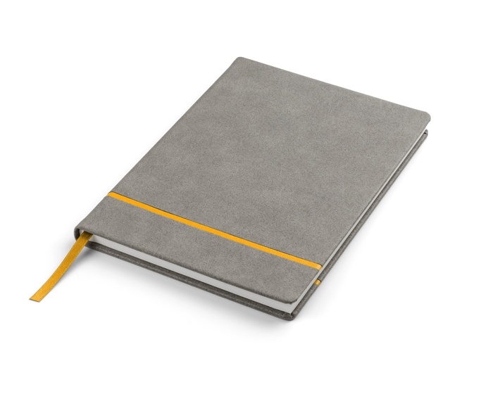 Logo trade promotional gift photo of: Notebook NUBOOK A5, yellow