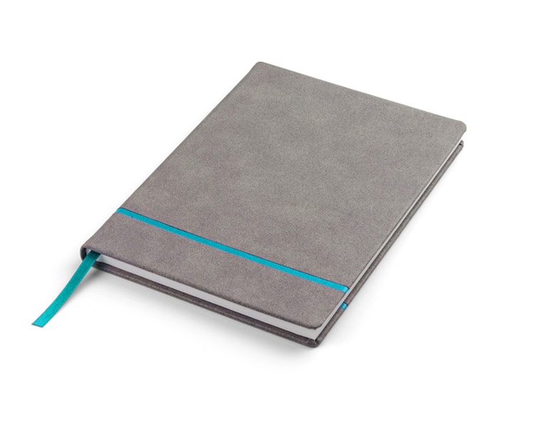 Logo trade advertising products picture of: Notebook NUBOOK A5, blue