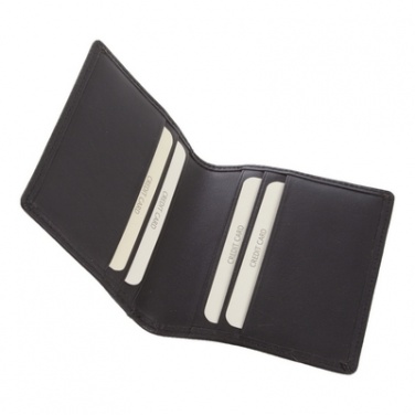 Logo trade corporate gifts image of: Business card holder, black