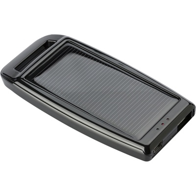 Logotrade business gift image of: Solar charger, Black
