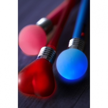 Logotrade promotional item picture of: Ball pen "heart", Red