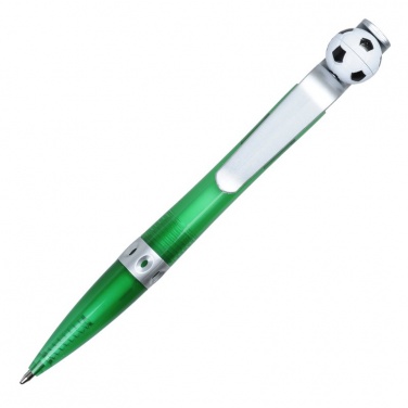 Logotrade promotional products photo of: Kick ballpen, green
