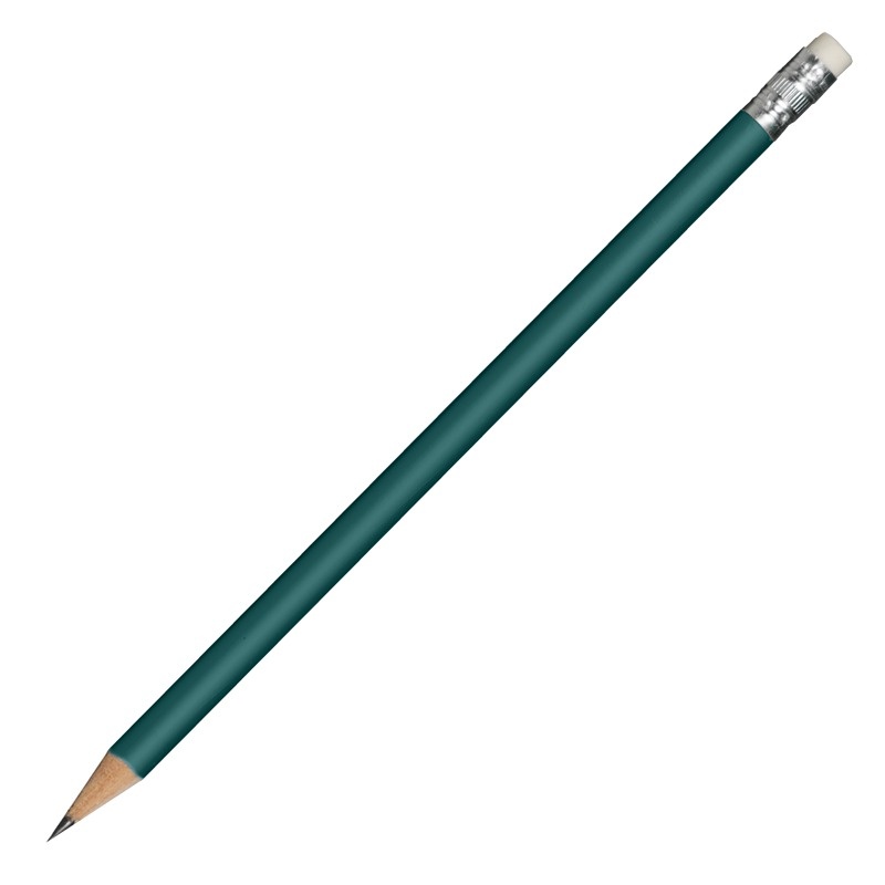 Logotrade promotional giveaways photo of: Wooden pencil, dark green
