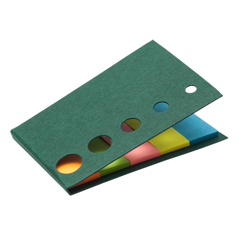 Logo trade promotional gifts picture of: Memo set, green