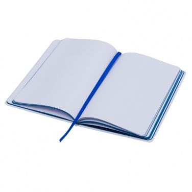 Logotrade promotional merchandise image of: Plain notepad, @ 130x210/80p, blue/white