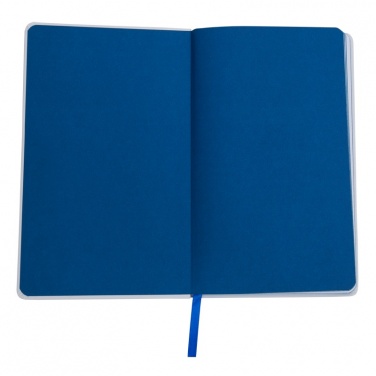Logotrade advertising products photo of: Plain notepad, @ 130x210/80p, blue/white