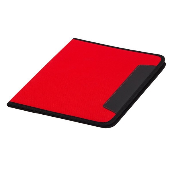 Logotrade promotional giveaway picture of: Ortona A4 folder, red/black