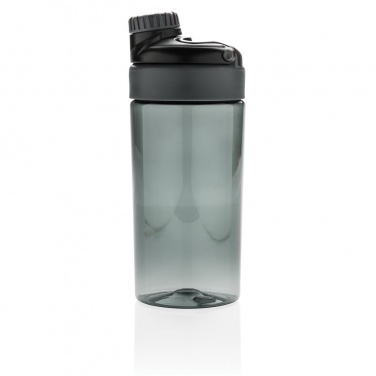 Logotrade advertising product image of: Leakproof bottle with wireless earbuds, black
