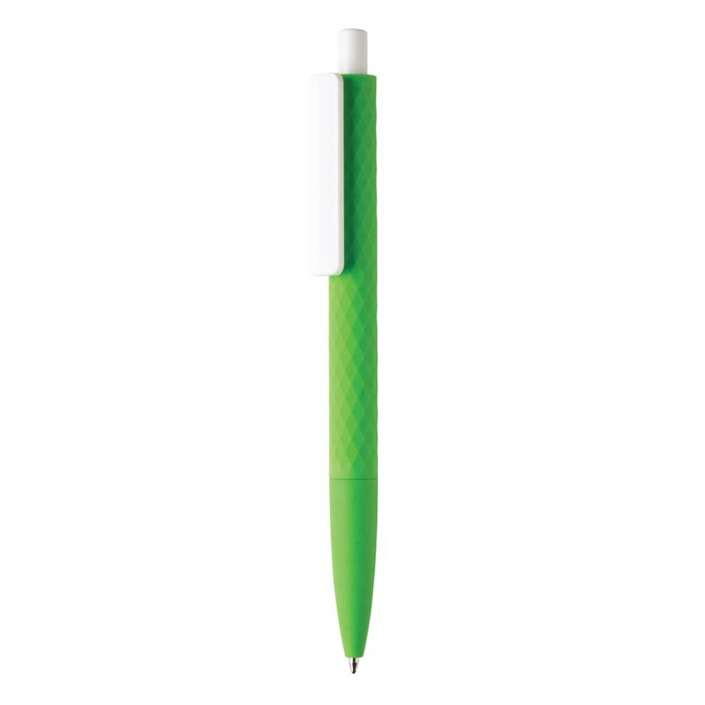 Logo trade promotional item photo of: X3 pen smooth touch, green
