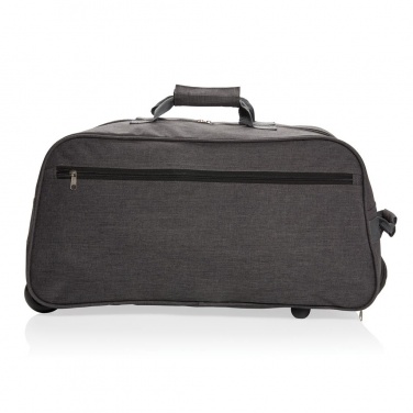 Logo trade corporate gifts picture of: Basic weekend trolley, dark grey