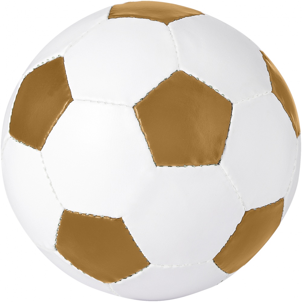 Logotrade corporate gift picture of: Curve football, golden
