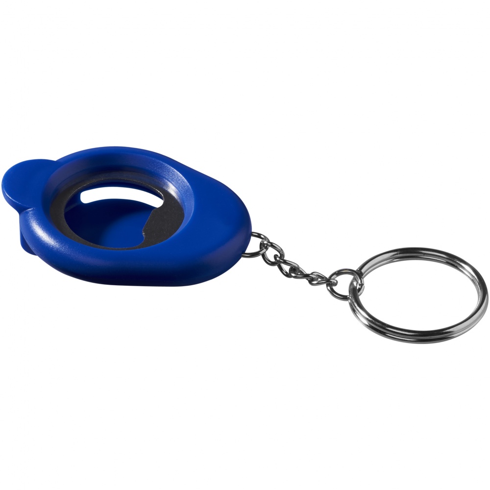 Logo trade promotional product photo of: Hang on bottle open - blue, Blue