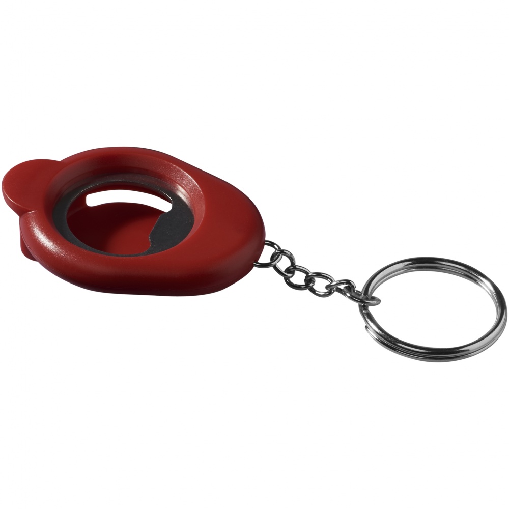 Logo trade promotional product photo of: Hang on bottle open - red, Red