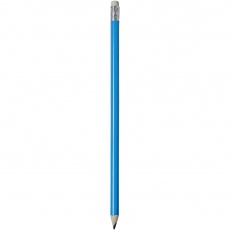 Alegra pencil with coloured barrel, light blue
