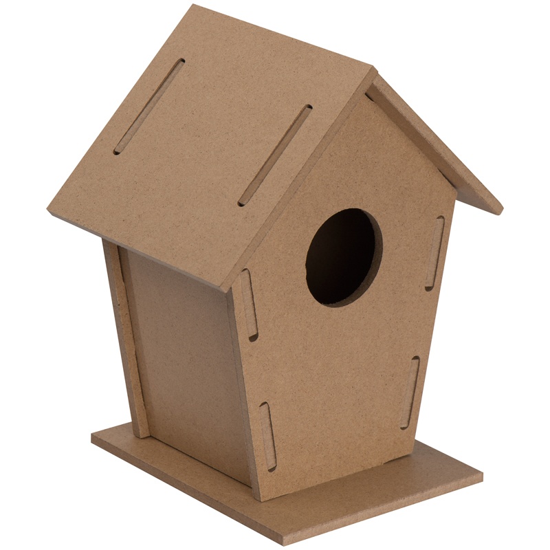 Logo trade promotional gifts picture of: Bird house, beige