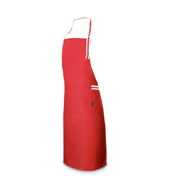 Logo trade promotional gifts image of: GINGER apron, red