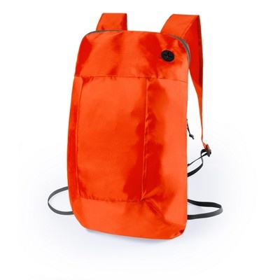 Logotrade promotional giveaways photo of: Foldable backpack, Orange