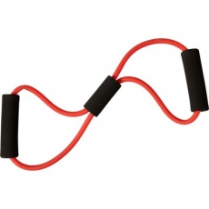 Elastic fitness training strap, Red