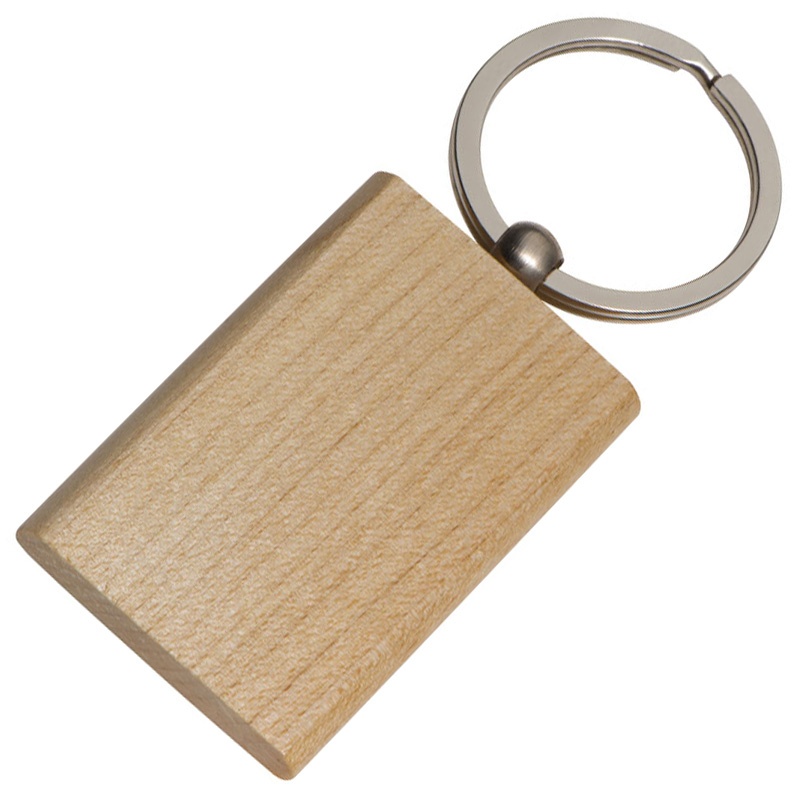 Logotrade promotional item image of: Key ring Massachusetts, brown