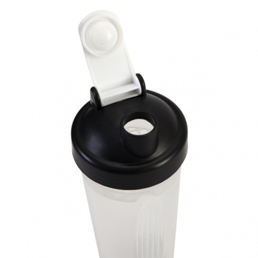 Logo trade corporate gifts image of: 600 ml Muscle Up shaker, black