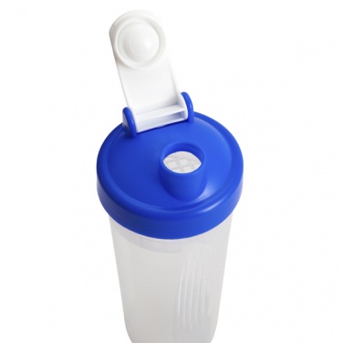 Logo trade promotional product photo of: 600 ml Muscle Up shaker, blue