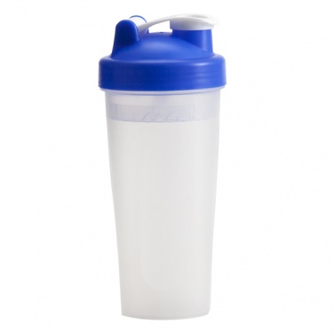 Logotrade promotional giveaway image of: 600 ml Muscle Up shaker, blue
