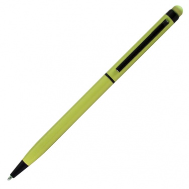 Logotrade promotional product image of: Touch Top ballpen, light green