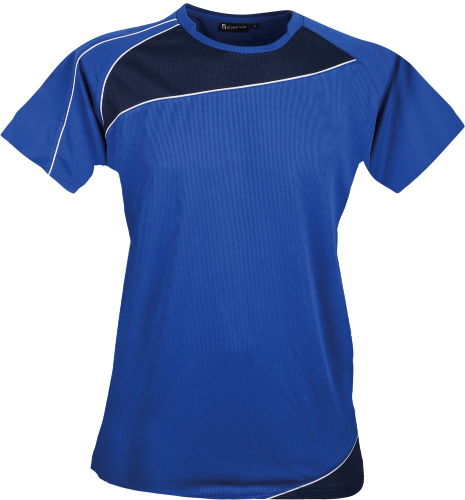 Logotrade promotional gift picture of: RILA WOMEN T-shirt, blue