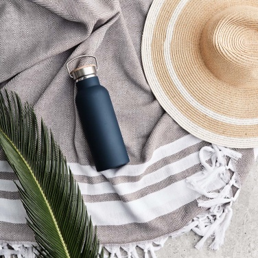 Logotrade promotional giveaway image of: Miles insulated bottle, navy